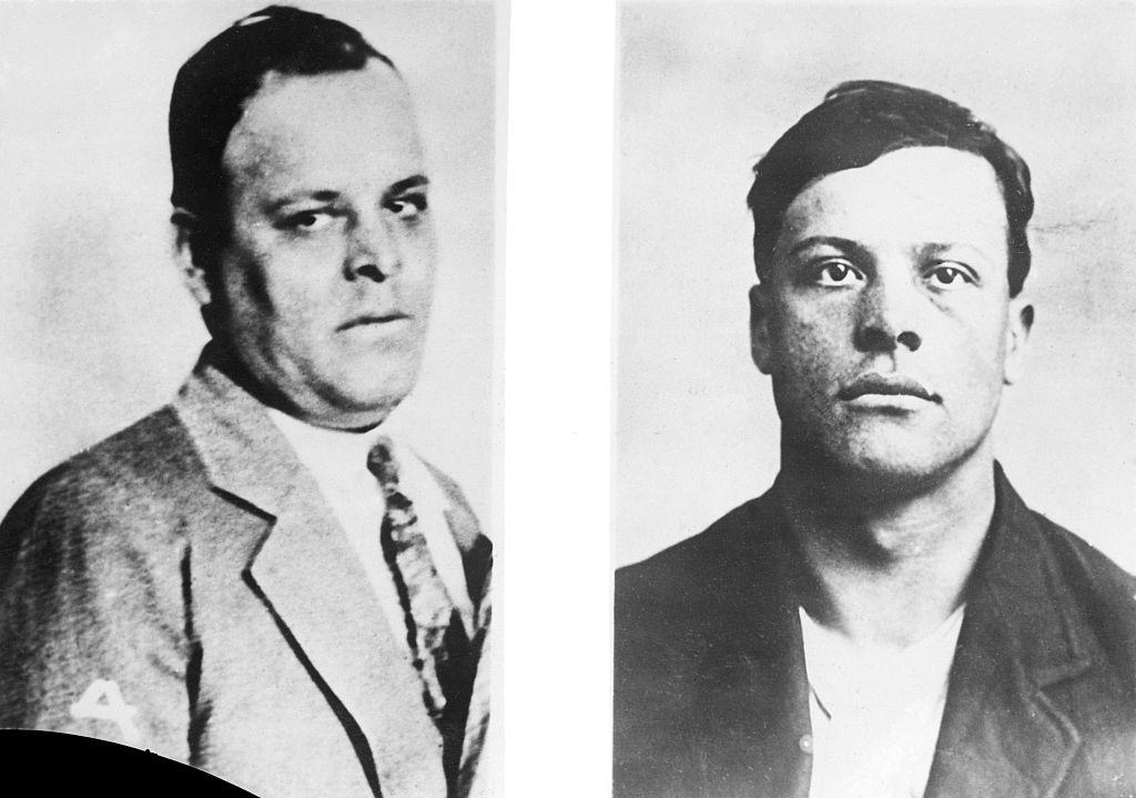 Two of the victims (left to right) Peter Gusenber, and brother Frank, who lived about three hours after the shooting but refused to talk.
