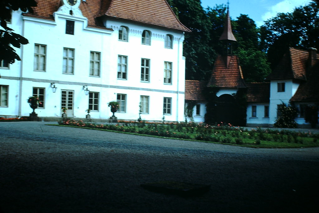 Bjornstorp Chateau, Malmo, Sweden, 1949.
