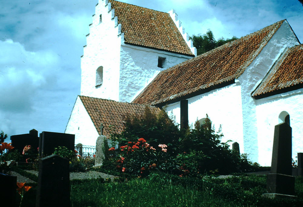 Church in Sovdeborg, Sweden, 1949.
