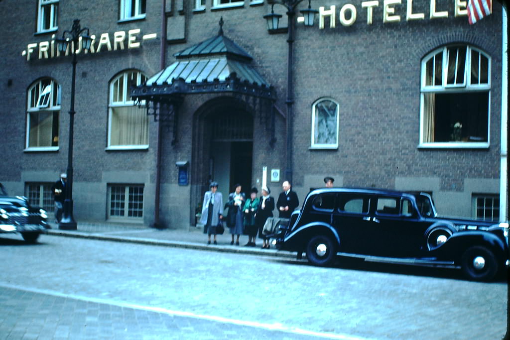 Linkoping-Hotel Group, Sweden, 1949.