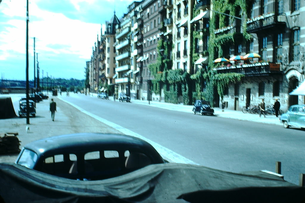 Apartments in Stockholm, Sweden, 1949.