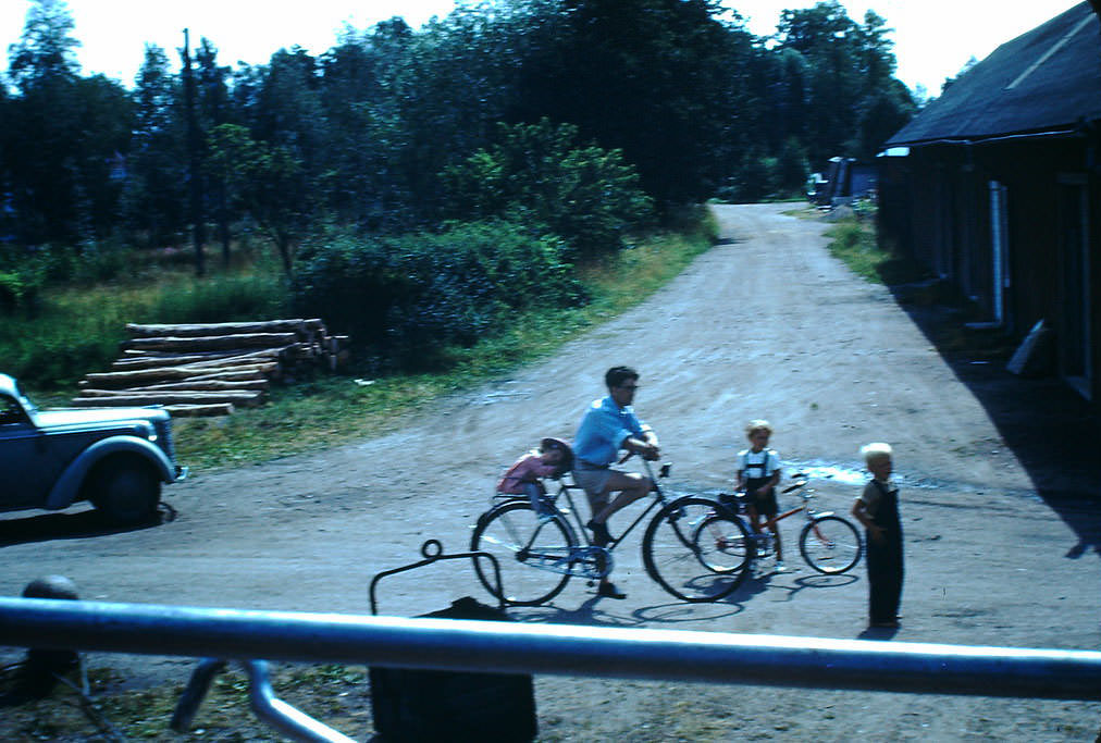 At Rodesund-B- Sweden, 1949.