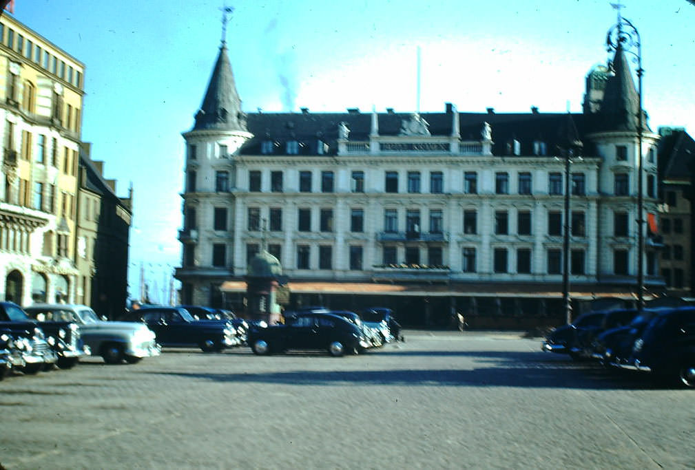 Hotel Kramer, Malmo, Sweden, 1949.