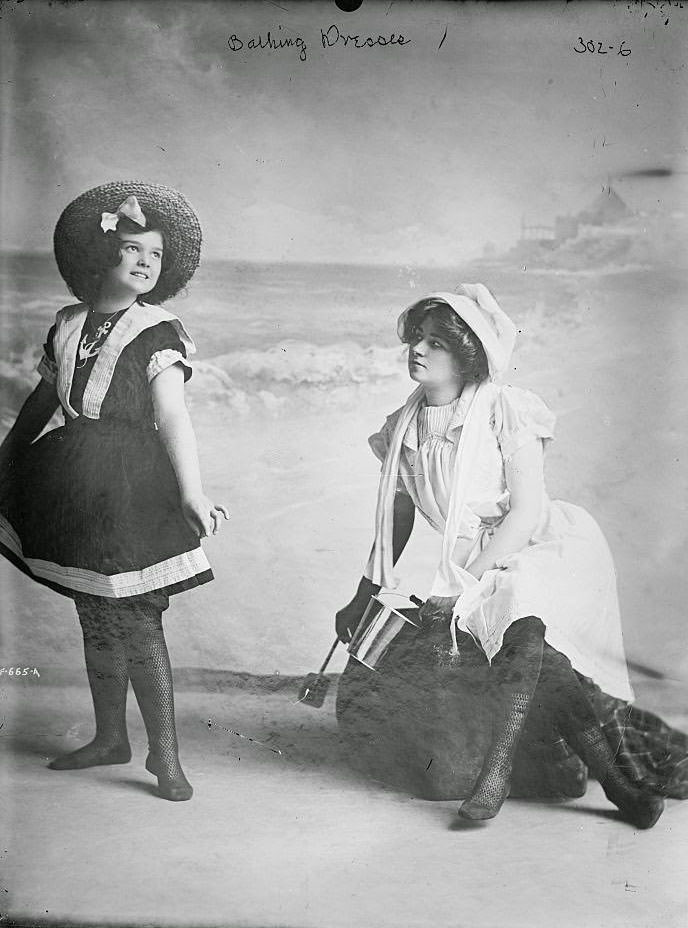 Fascinating Historical Photos of Swimwear Styles from the Victorian Era