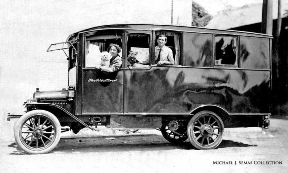 The Adventurer: A Model 'T' Ford Motorhome from the 1910s
