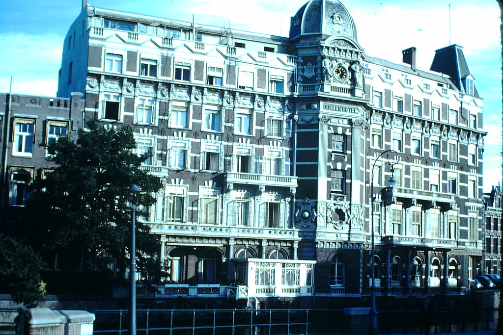 Hotel Doelen in Amsterdam, the Netherlands, 1940s.