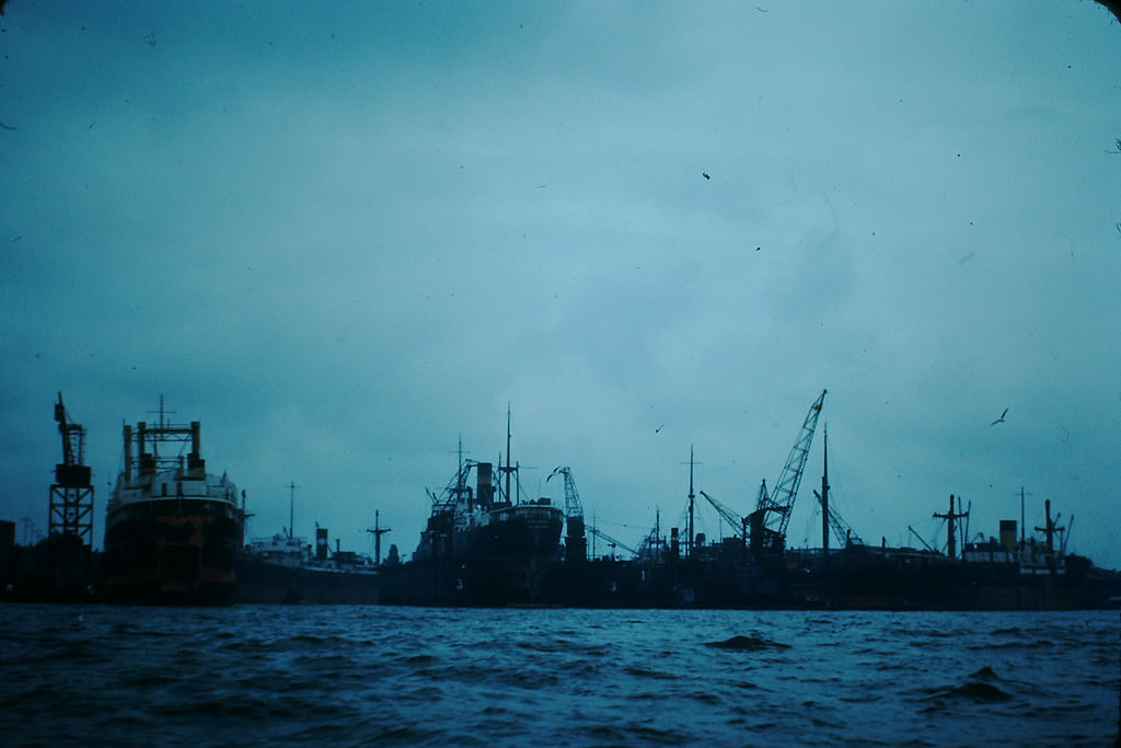 Amsterdam- Whaling Ship to South Pole in Amsterdam, the Netherlands, 1940s.