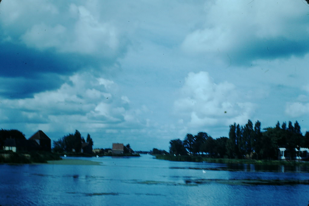 Broek in Waterland, the Netherlands, 1940s.