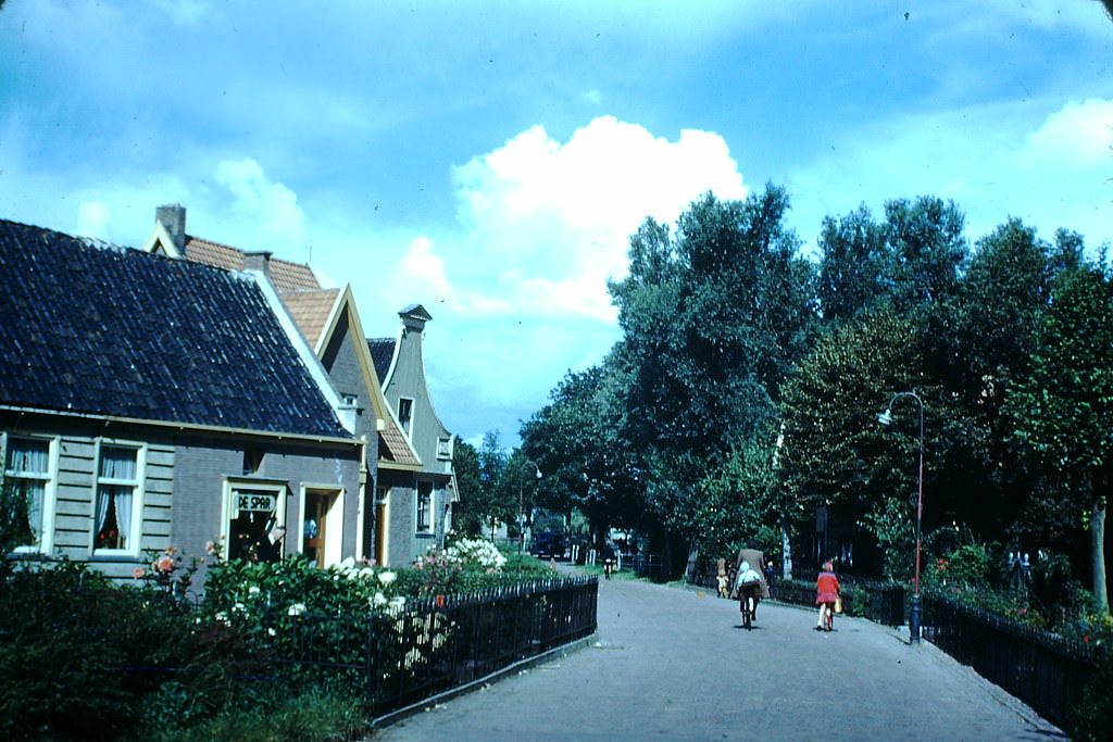 Broek in Waterland, the Netherlands, 1940s.