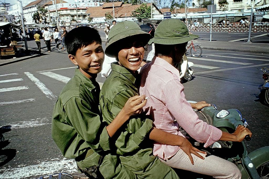 The Fall Of Saigon In Vietnam On April 30, 1975