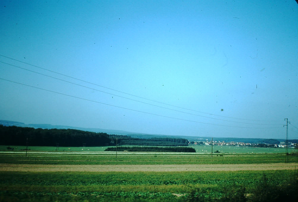 Farm in Saar Valley, Germany, 1949.