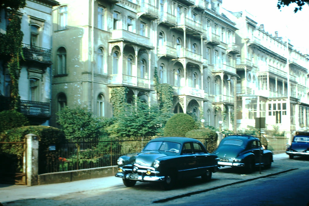 Hotel Ritters Park, Bad Homburg, Germany, 1949.