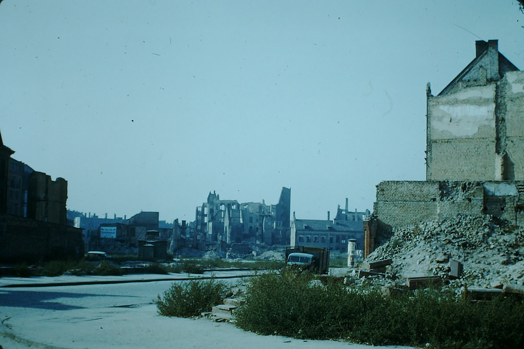 Destruction, Mainz, Germany, 1949.