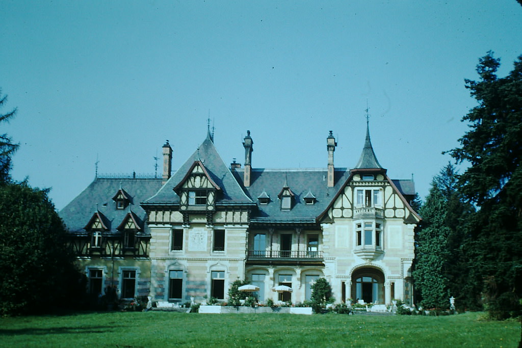 Rothschild Home- now govt owned, near Frankfurt, 1994.