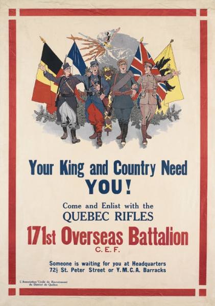 Your King and Country Need You!