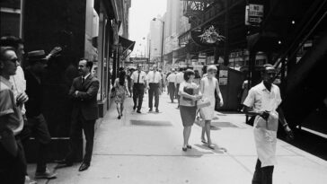 Chicago street life 1970s