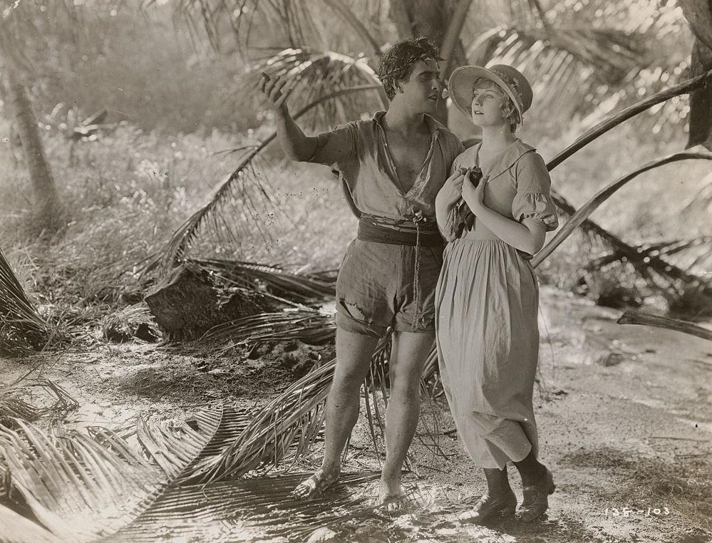 Alice Terry with Ramon Novarro in the movie 'Scaramouche', 1923.
