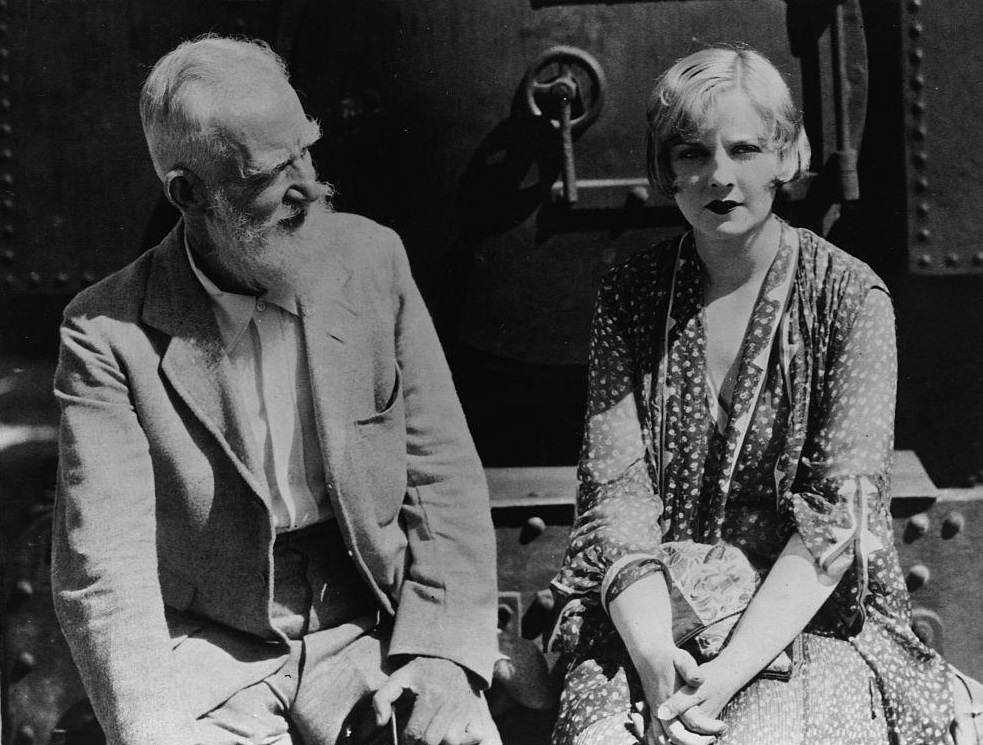 Alice Terry with George Bernard, 1920.