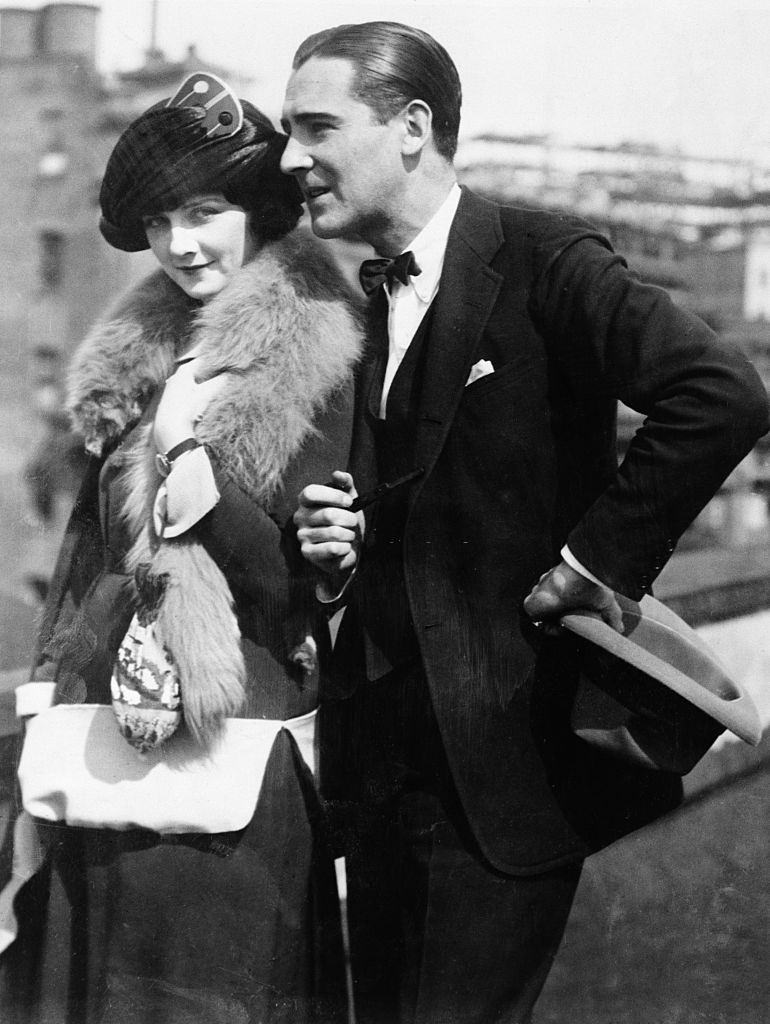 Alice Terry with Rex Ingram, 1922.