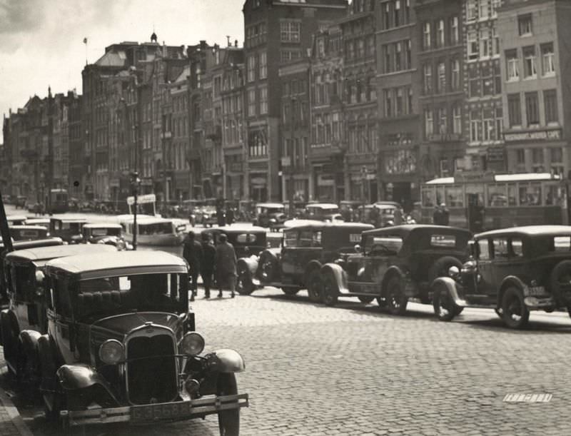 Rokin, Amsterdam, 1932