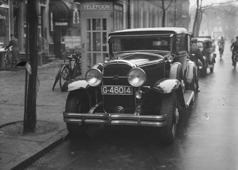 1930 Buick model 40 sport coupé, Amsterdam, 1935