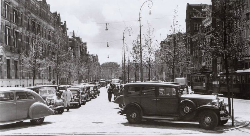 Rokin, Amsterdam, 1939