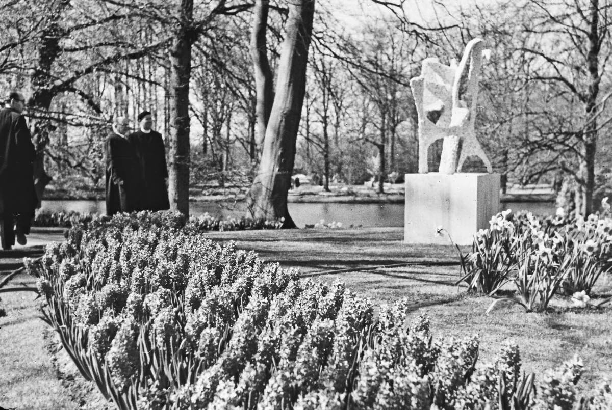 Amsterdam park, 1958.