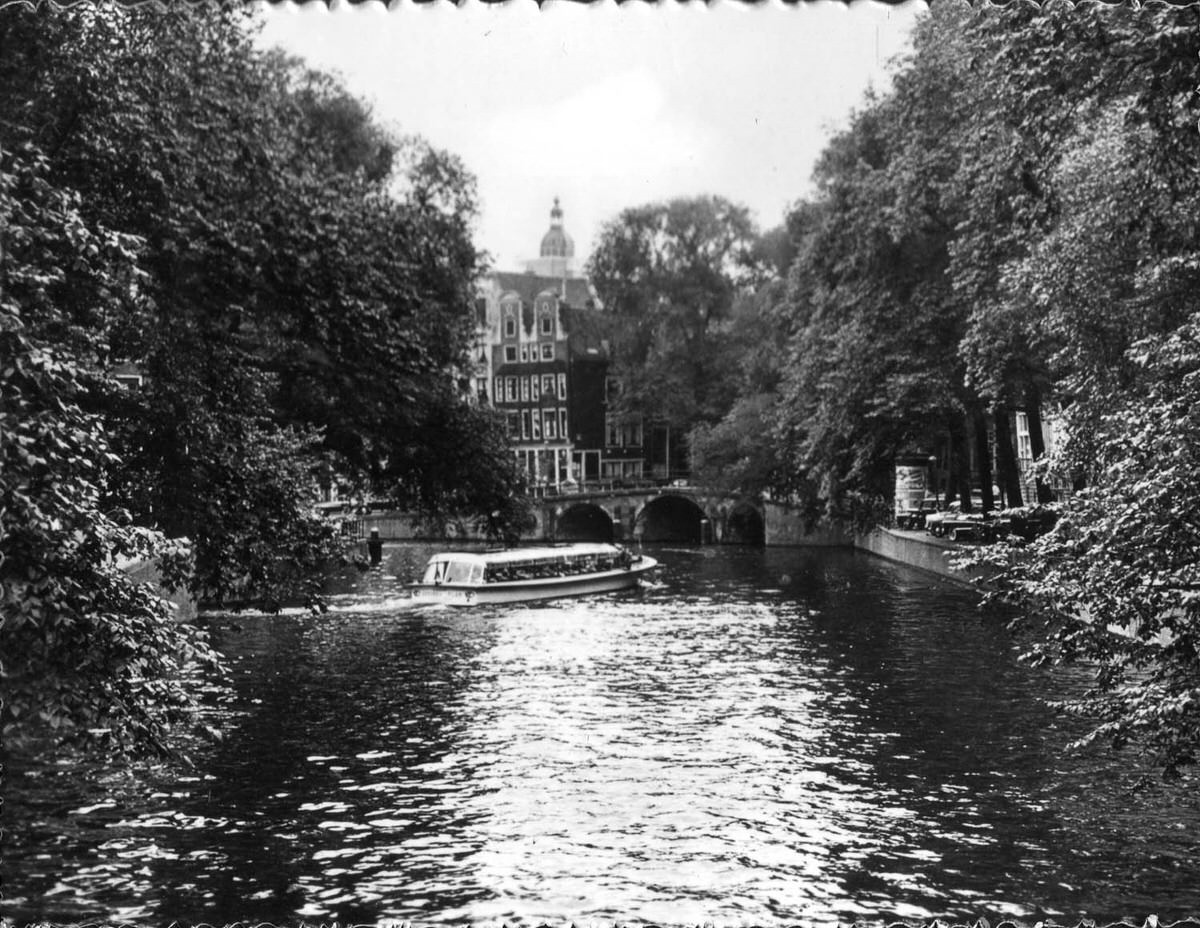 Amsterdam Canal Cruise, 1958.