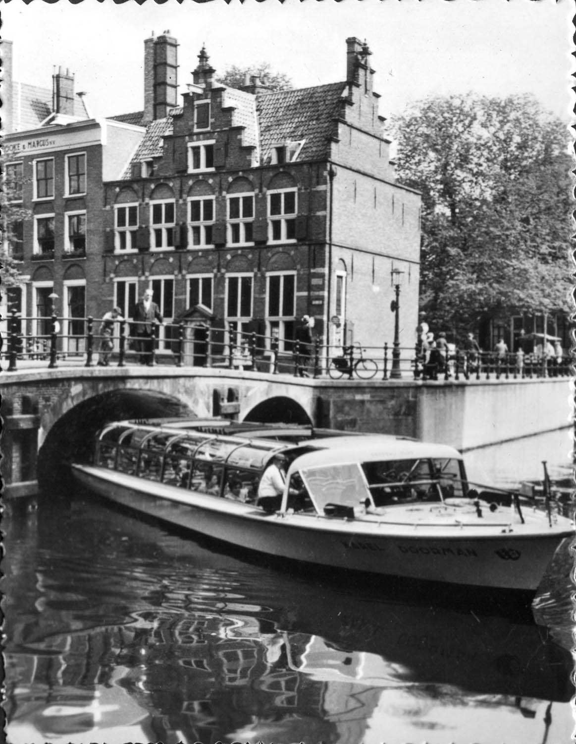 Amsterdam Canal Cruise, 1958.