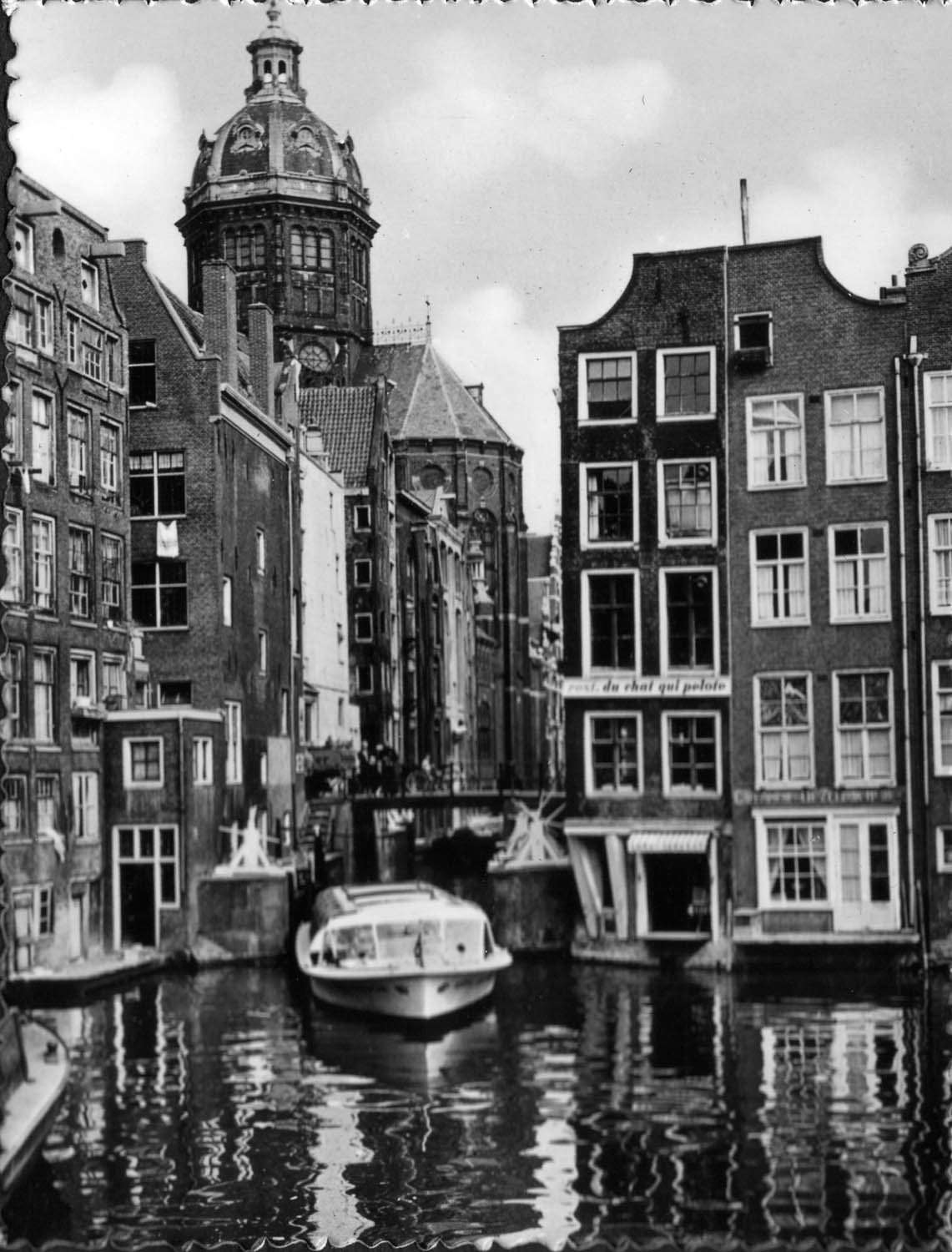 Amsterdam Canal Cruise, 1958.