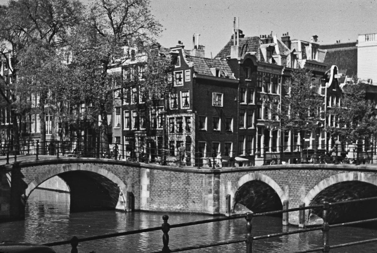 Canal, Amsterdam, 1958