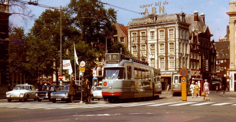 Amsterdam Leidseplein, August 1970
