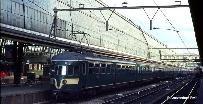 Centraal Station, Amsterdam, July 1972