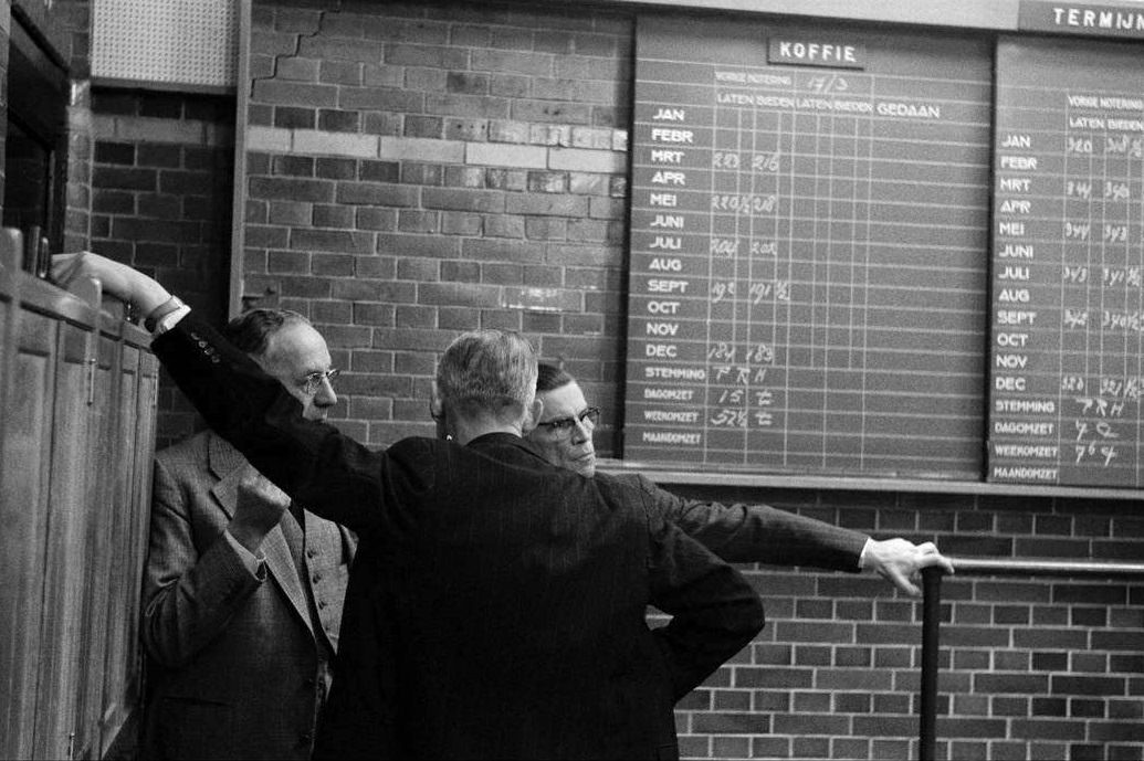 The Exchange Building, Amsterdam, 1964