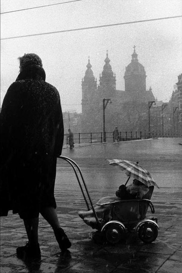 Winter in Amsterdam, Amsterdam, 1963