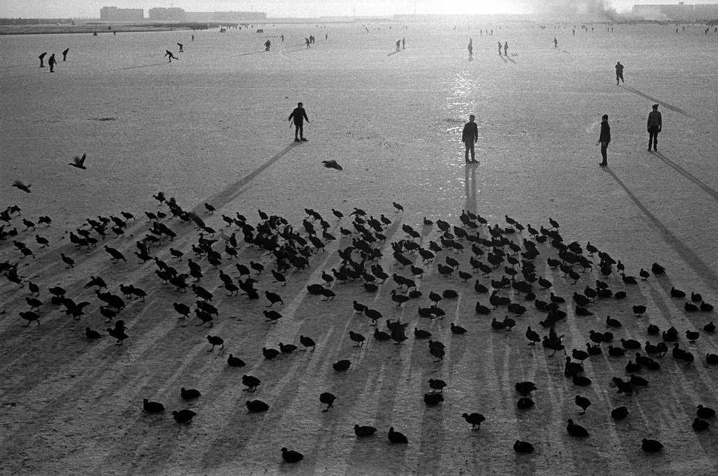 Winter scene, Amsterdam, 1965