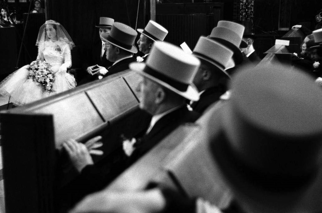 A Jewish wedding, Amsterdam, 1962