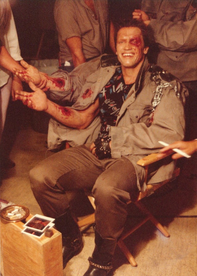 Stunning Behind-the-Scenes Photos from the Making of The Terminator, 1984