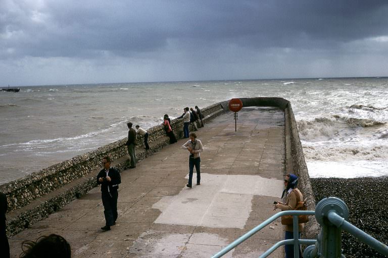 Jetty opposite East Street, 1974