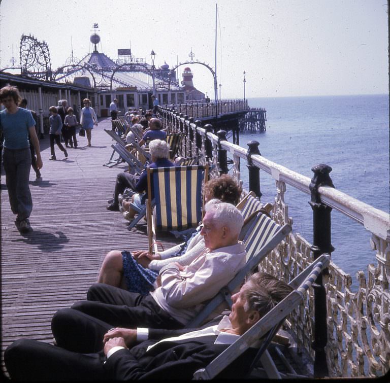 Brighton Palace Pier, 1973