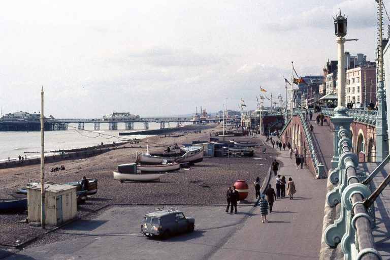Brighton beach 1972