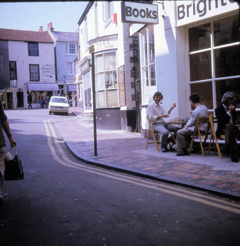 Brighton, 1973, old family slide