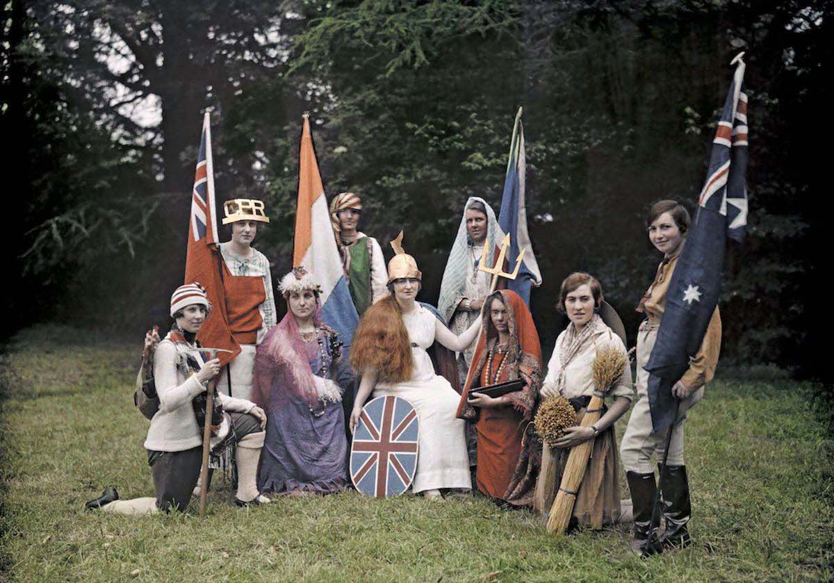 The characters of Britannia and her colonies and dependencies, in Southampton, Hampshire.