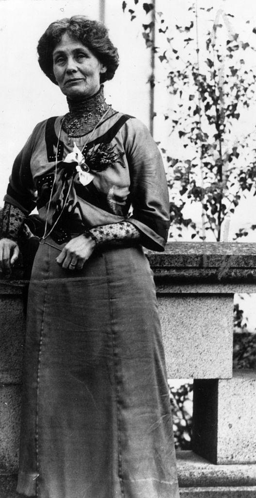 Emmeline Pankhurst, 1905.