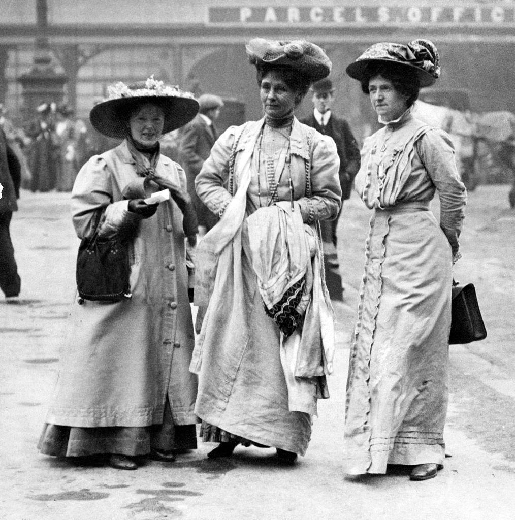 Emmeline Pankhurst, 1913.