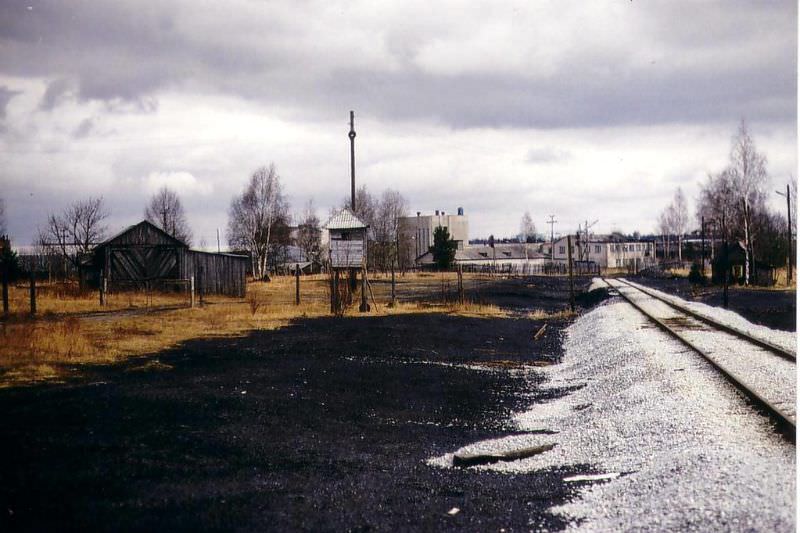 Deserted military compound, Võru, 1992