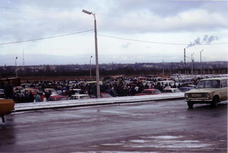 Russian Market", Annelinn, Tartu, 1992