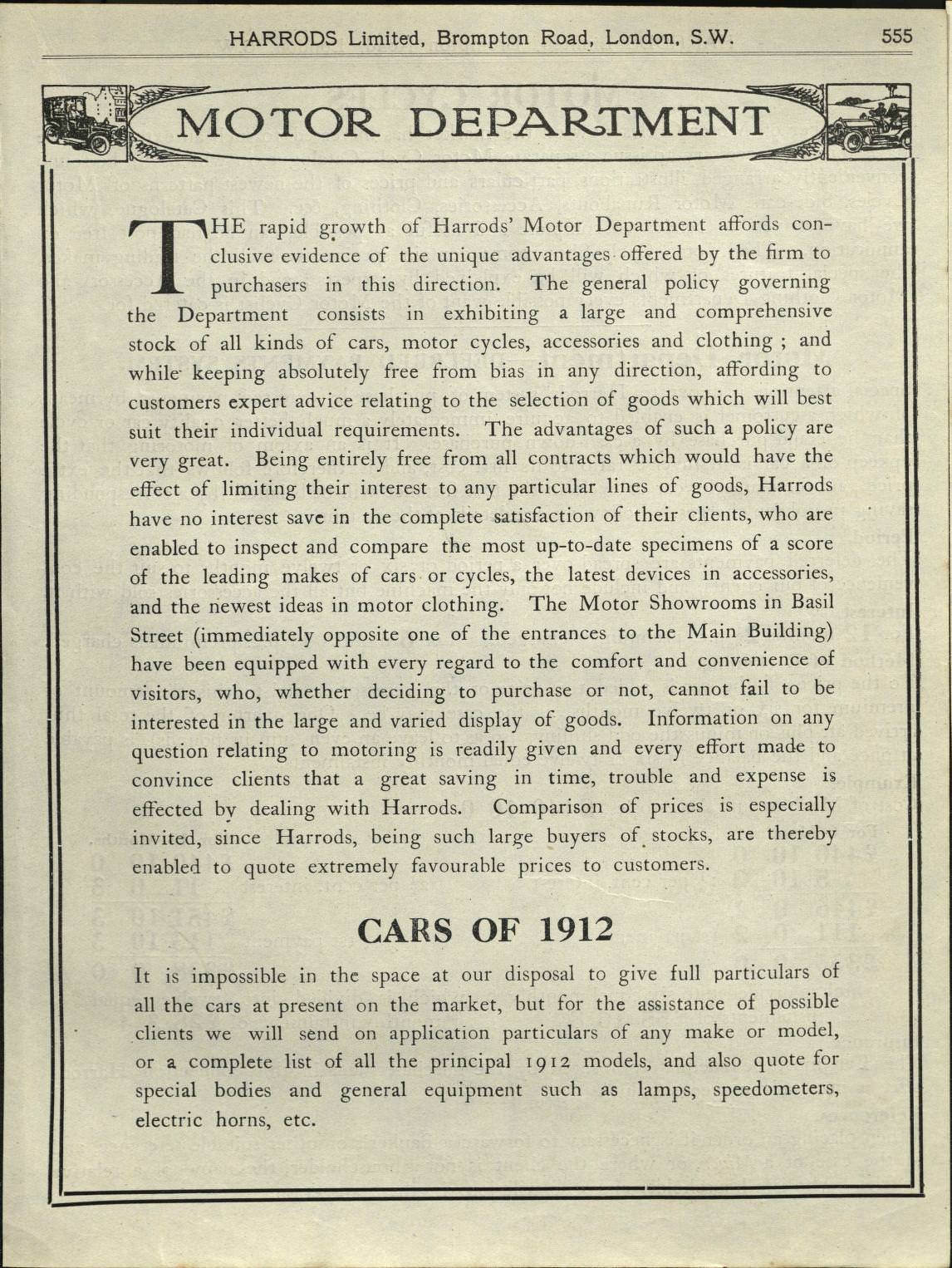 Harrods for Everything: The London Department Store of the 1910s that Was the Amazon of Its day