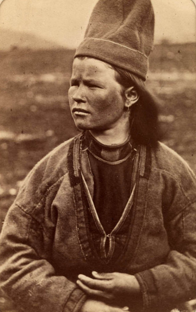 Rare Historical Photos of the Indigenous Sami People in 1850s by Lotten von Düben