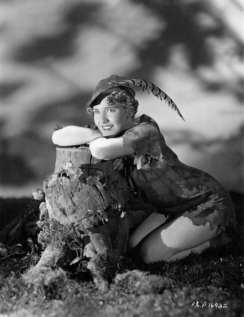 Jean Arthur as Peter Pan, 1930.